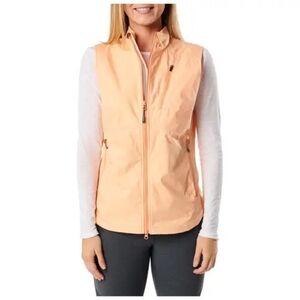 5.11 Tactical Vest Women’s Cascadia Windbreaker Packable Peach Size Small